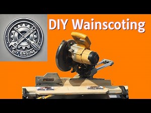 DIY How to install wainscoting