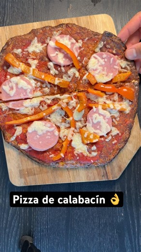 🍕 ¡Pizza sin harina y alta en proteína!