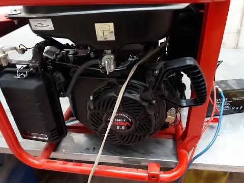 arranque automático para de generador con choque