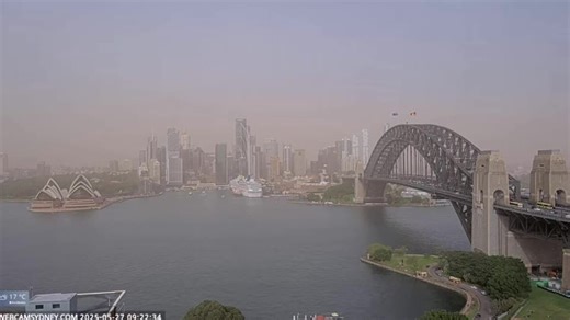 Dust Settles Over Sydney Harbour as Residents Warned of Poor Air Quality