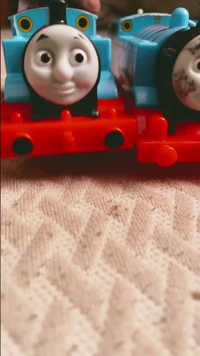 Thomas the ride engine parody with trackmaster and Tomy