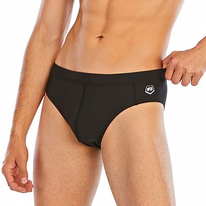 [Hot Item] Black Color Men Swimsuit for Beach