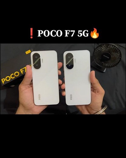 Two Poco F7 Handcam💀