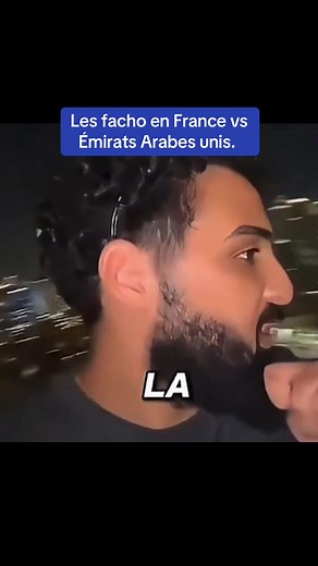 L’hypocrisie des ces gauchistes vis à vis des « fachos » français est ridicule #france #dubai #politique #patriote #aegument