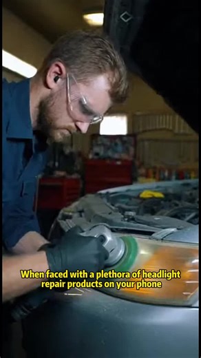 Revive Your Car's Headlights with This Repair Fluid