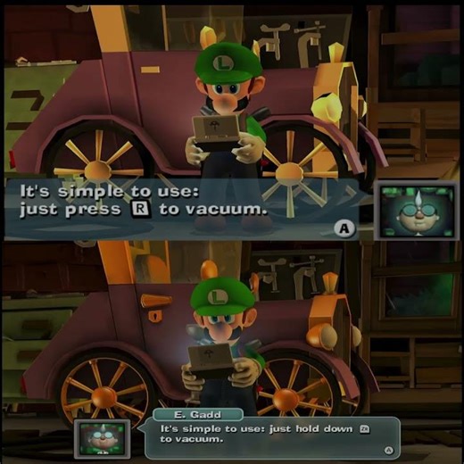 Luigi's Mansion 2 HD Dialogue Differences -A-1: Poltergust 5000 (3DS & Switch) #luigimansion2hd