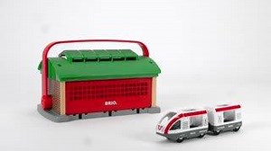 57 reactions · 12 comments | The 33474 Train Garage with Handle is a great addition to any #BRIOWorld railway, providing toy trains with the perfect place for maintenance and rest. The garage features three parking spaces, each with its own track connection. . Find out more: https://www.brio.net/products/all-products/railway/accessories/train-garage-with-handle | BRIO | Facebook
