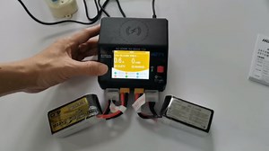 HOTA D6 Pro Lipo Battery Charger AC200W DC650W 15A Dual Channel Smart Charger Quad Multi-Functions Charging for Nicd LiHv NiMH Lipo Battery RC Drone RC Car Parts