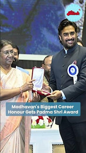 R. Madhavan Receives Padma Shri Award 🇮🇳🏆 | President Draupadi Murmu | Bollywood News