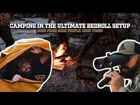 First Campout in the Ultimate Canvas Bedroll: A Cutter Vlog