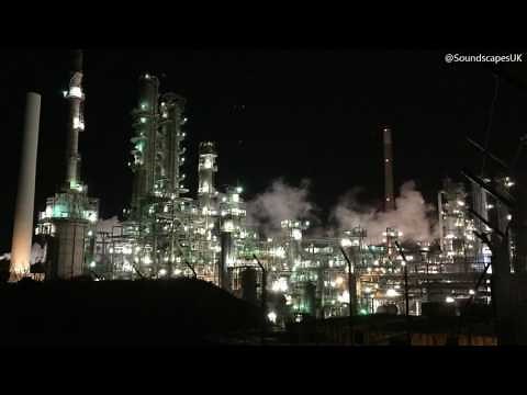 Oil Refinery Soundscape (close) Ambience Industrial White Noise Sound Effects SFX