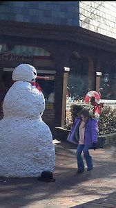 Frosty Lost His hat 😄 #humor | Freaky The Scary Snowman