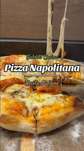 Pizza Napolitana (horno de casa) 👨🏽‍🍳🍕 #receta #cocina #pizzacasera