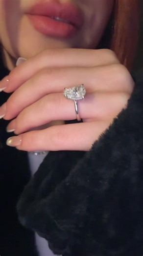 Stunning 3.5 Carat Pear Cut Diamond