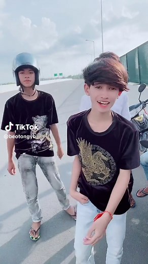 Playful Day Out: Young Males Having Fun Outdoors