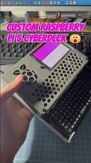 RASPBERRY PI 5 CYBERDECK #diy #3dprinting #arduino #arduinoproject #engineering #robot #robotics
