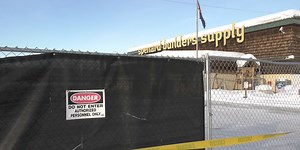 Spenard Builders Supply in Fairbanks closed due to roof collapse