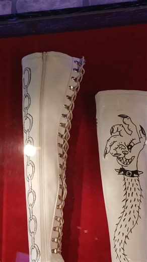 Popstar Lady Gaga wore these boots in Newcastle in November 22nd 2014#ladygaga #hardrockcafe