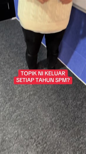 Topik Matematik Penting untuk SPM Setiap Tahun