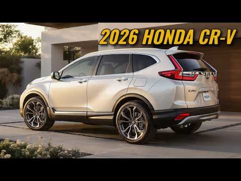 The 2026 Honda CR-V Concept Just Changed the Future of SUVs