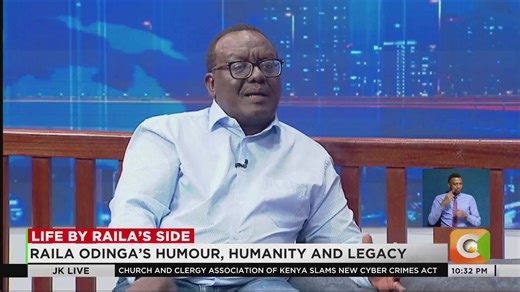 Lawyer Paul Mwangi: It was not a simple thing to serve and advise someone like Raila; it was a privilege. He held principled positions on issues and stuck to them no matter the price he had to pay. He was always consistent #JKLive | Citizen TV Kenya