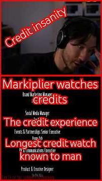 Markiplier experiences the “CREDITS” | Markiplier clip