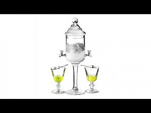 Absinthe Fountain + Ronin Spoon + La Rochere Absninthe Glass