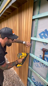 The Home Improvements Channel UK | How We Install Vertical Thermal Ayous Cladding On A Garden Room #cladding #gardenroom #garden #howto Discount code - HICST65 for 5% of... | Instagram