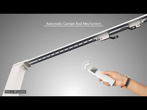Automatic Curtain Track System by Deco Window