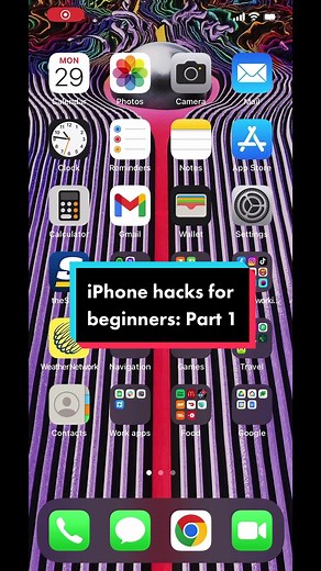 iPhone hacks for beginners Part 1: Did you know you can do this? #iphone #hacks #phone #apple #funny #hack #didyouknow @apple