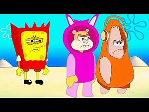 Sandy & Patrick Left Spongebob Sad Story (Incredibox Sprunki Animation)