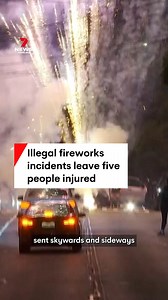 Illegal fireworks have injured five people in separate incidents across Sydney. Police are also investigating the stabbing of a teenager during a brawl. Mayors are now calling for a crackdown on illegal fireworks to keep communities safe. #fireworks #nye #newyears #fireworks #2025 #news #sydney #7NEWS | 7NEWS Sydney
