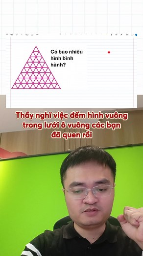 Đếm hình bình hành trong lưới tam giác - Bài toán khó