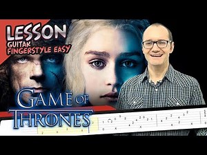 Game Of Thrones - Guitar Fingerstyle - EASY Tutorial + TABS