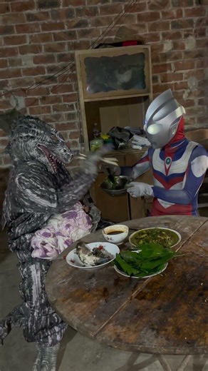Eat more vegetables for the children # Ultraman