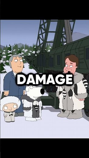 A Rocket Crashes Into Cleveland's House | #familyguy #ytpmv