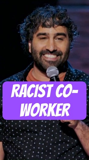 Racist CO-WORKER 😂 | Stand up #standupcomedy #comedy #shorts