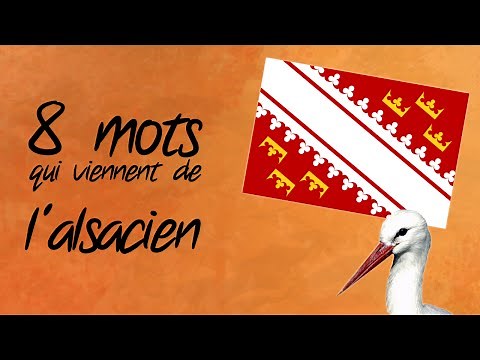 8 French words borrowed from Alsatian - PTE HS#2