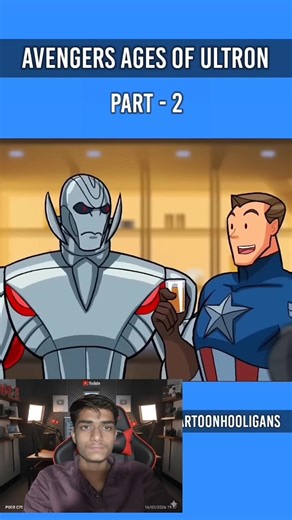 Avengers of Ultron part 2 #cartoon #marvel #mcu