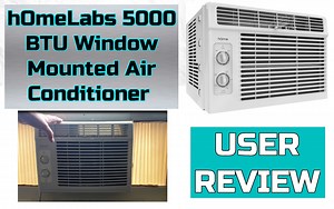 Watch Here's a Demo & Walkthrough On This hOmeLabs Window AC Unit on Amazon Live