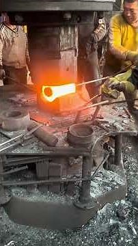 Inside the factory Forging Heat and Skill – The Real Work Behind Steel Parts! #process #forging