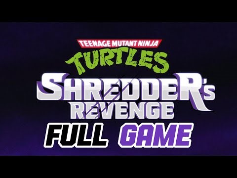 TMNT Shredder's Revenge Full Game Walkthrough All Bosses No Commentary