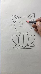 How to draw cat with O T | Cosmic Candy Art