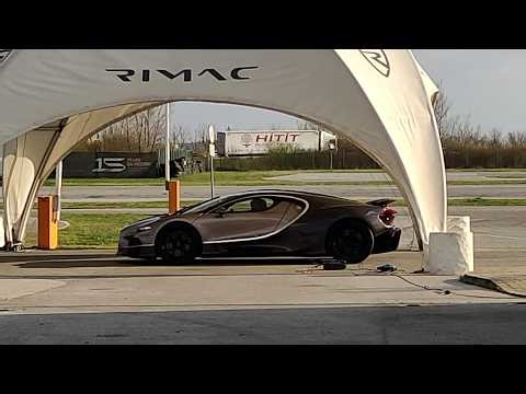 Goldish Bugatti Tourbillon Prototype Looking STUNNING While Testing