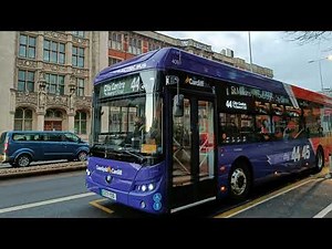 Taking a Ride on Cardiff's New Electric Buses and Getting the South Wales Metro Home