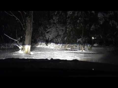 レクサスNX300ｈ ４WD 雪道走行