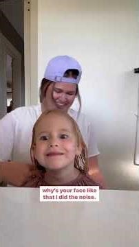 Mom, Are You Scared?😂Haircuts with Lia Are Hilarious #FunnyKids #HaircutFails #ParentLife #FamilyFun