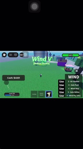 Wind - Roblox Studio #gamedevelopment #robloxstudio #roblox #robloxgamedesign
