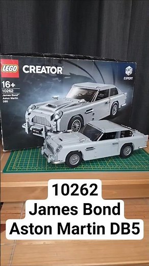 Lego Creator Expert 10262 - James Bond Aston Martin DB5 - Speed Build #lego #legospeedbuild #shorts