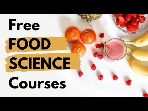 Free Food Science Courses | Best Online Food Science Courses from Stanford & Harvard University